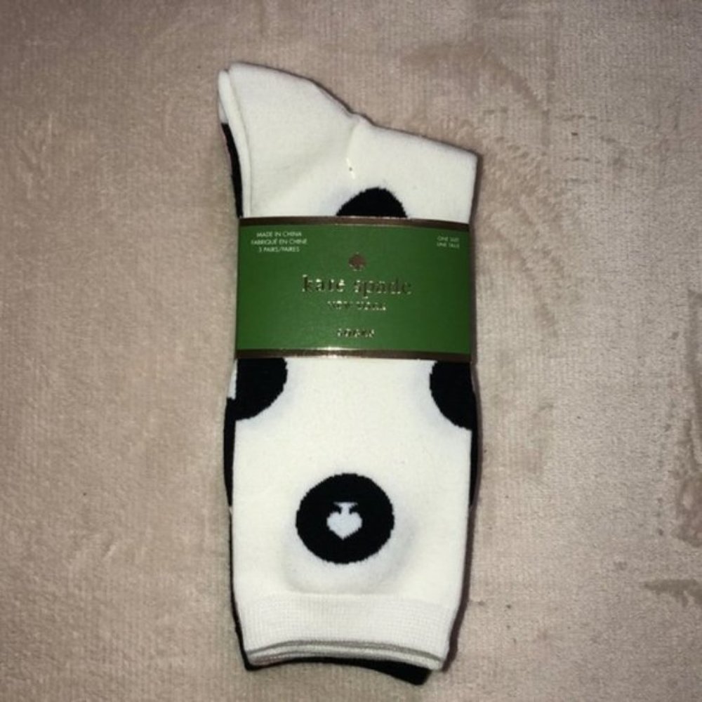 Kate Spade Women’s Crew Socks 3/pk
